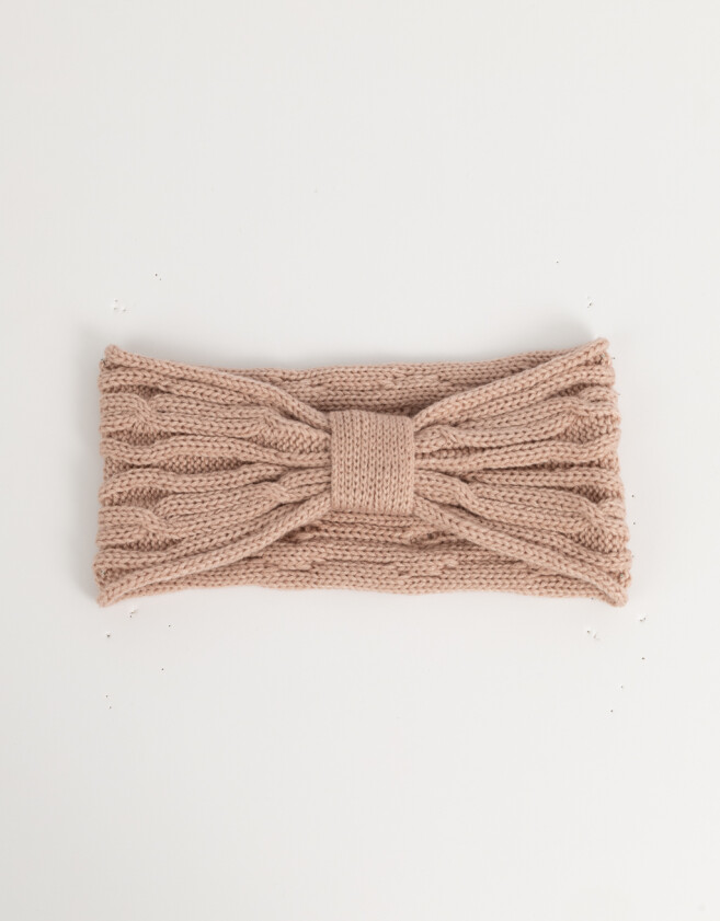 Vinchas Textiles Tejida Vincha Tejida - Rosa Claro