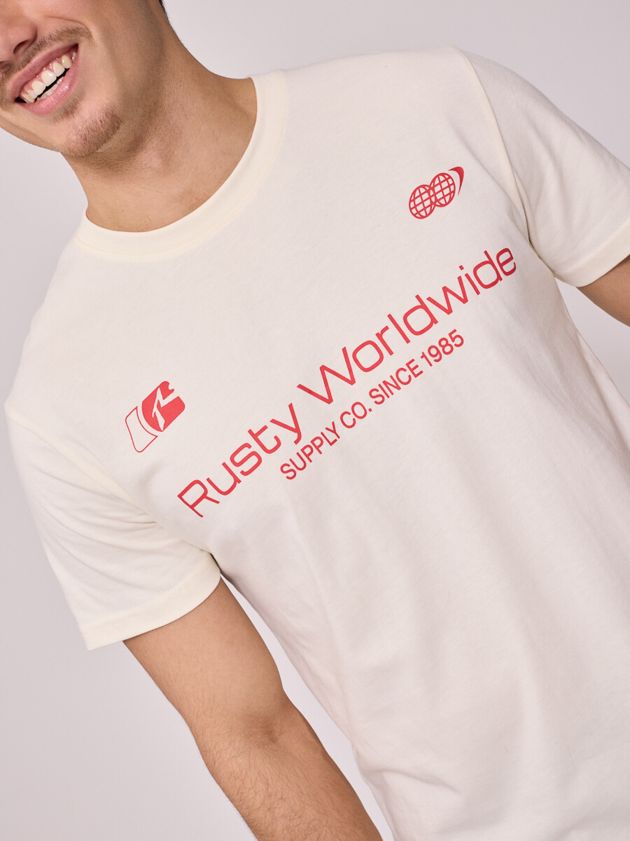T-SHIRT ARLEN RUSTY - Crudo 