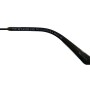 Lentes De Sol Ultralight Aviador De Acero Inoxidable Negro/Negro