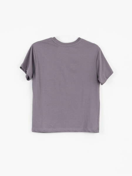 REMERA JEAN GRIS OSCURO