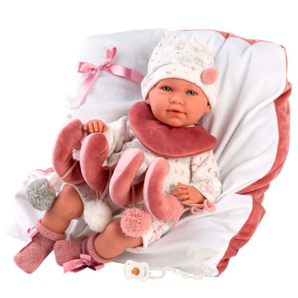 Muñeca Llorens Bebota Mimi con Almohada y Accesorios Atrix ® Diseño Mimi Parque