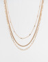 Collares Cortos De metal Collar Corto De Metal - Dorado