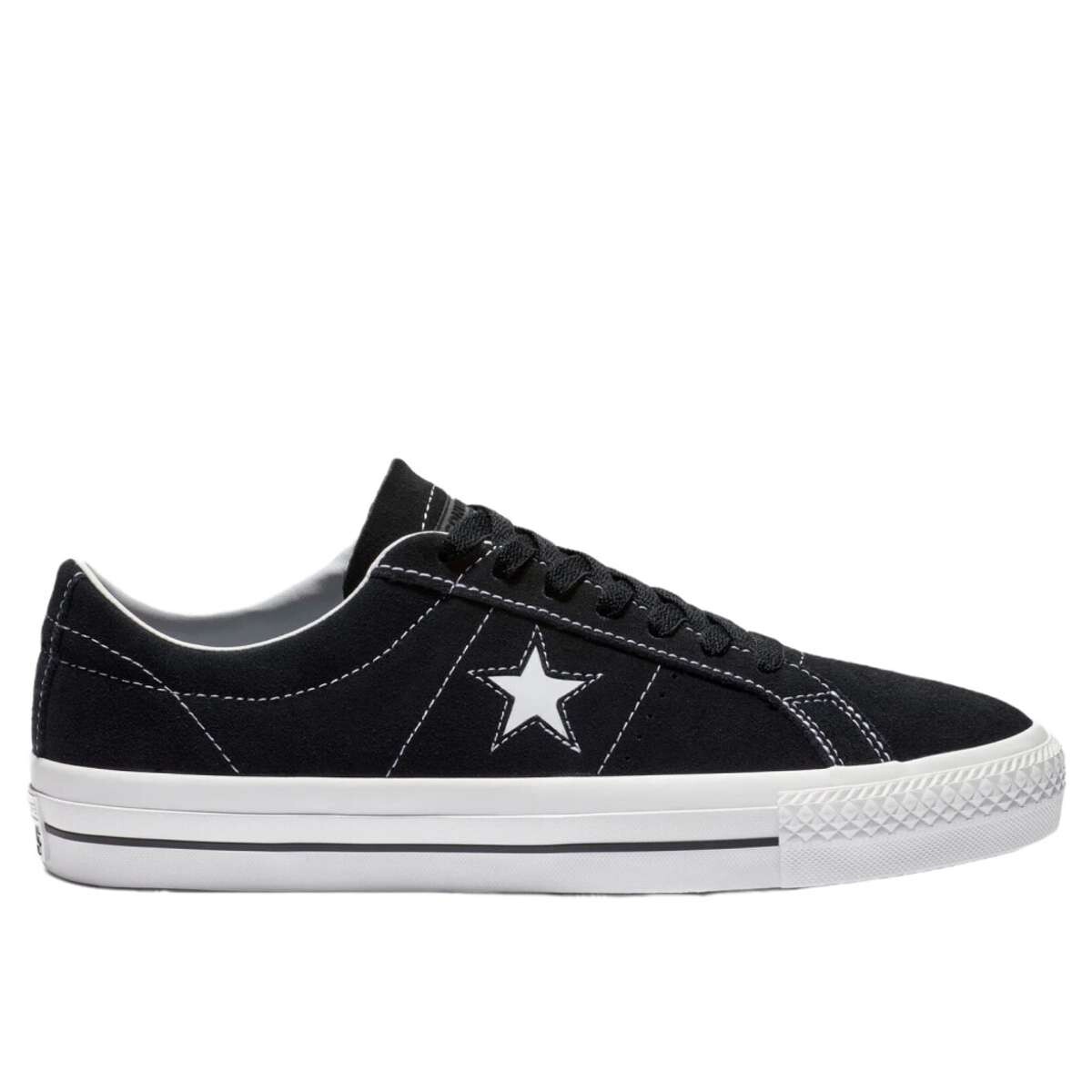 Championes Converse One Star Pro Ox Black/White - Black/White 