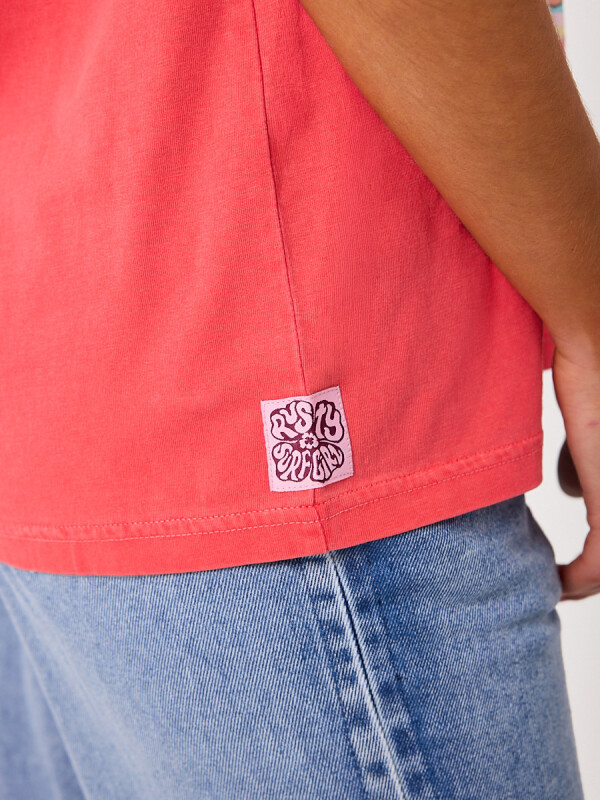 T-SHIRT PRETORIA RUSTY Coral