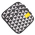 Agarradera de cocina anti caliente negro-blanca Agarradera De Cocina Anti Caliente Negro-blanca