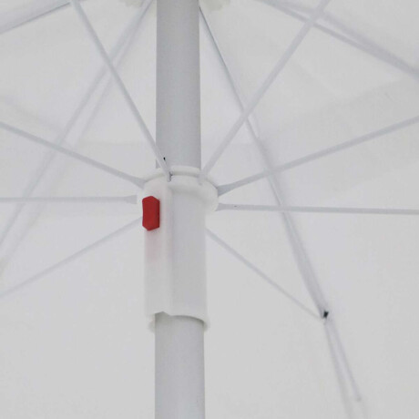 Sombrilla Para Playa Uv Bel 100 X 160 Cm Blanco