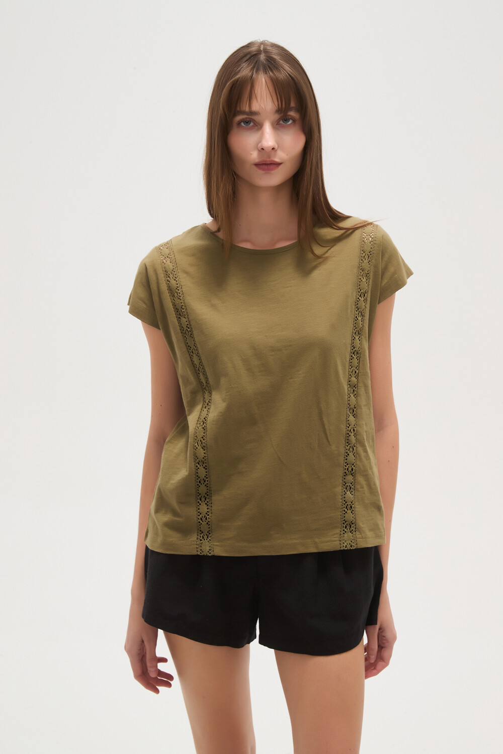 Remera Anahis Verde Oliva