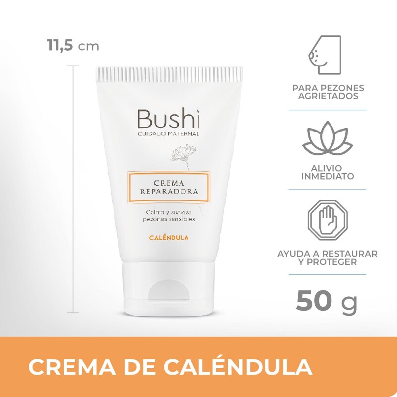 Bushi Crema De Caléndula 50 Grs. Bushi Crema De Caléndula 50 Grs.