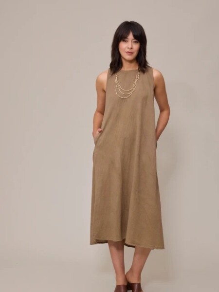 VESTIDO POLANCO VALAR TABACO