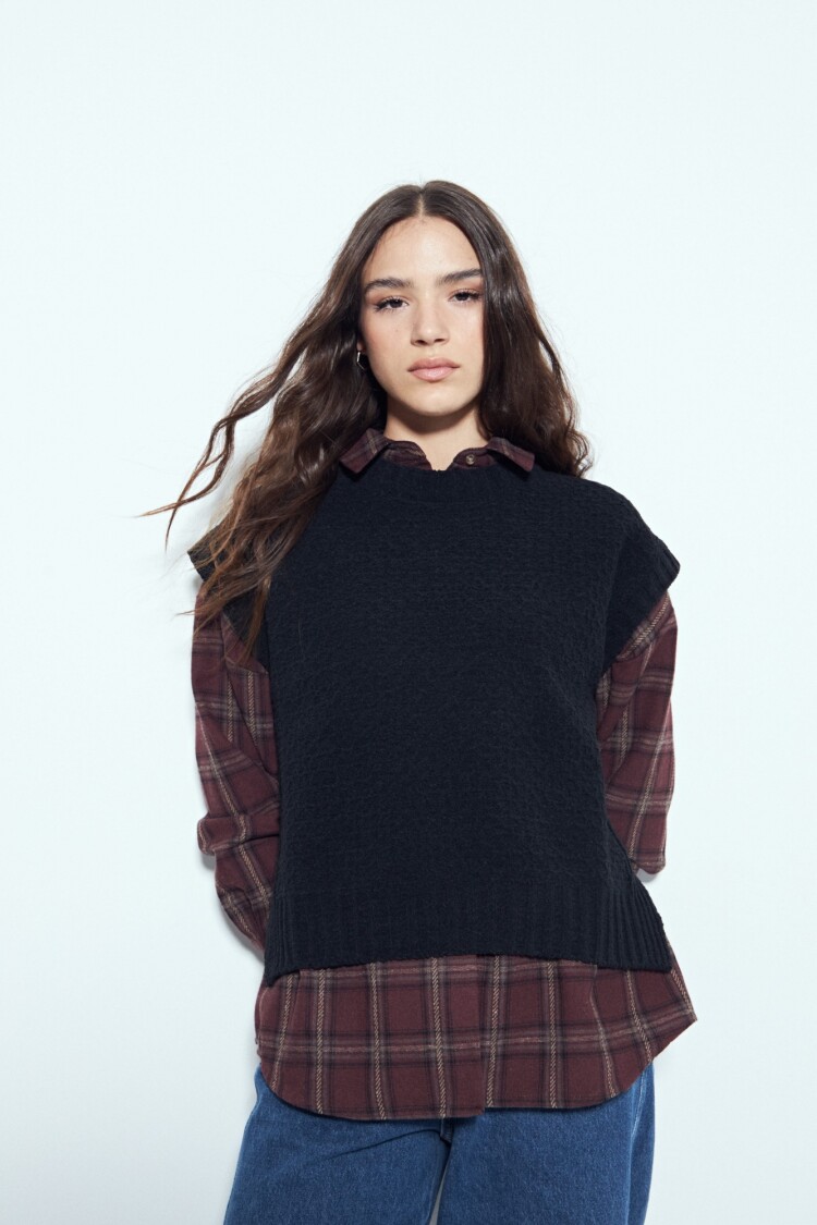 CHALECO ALCALA Negro