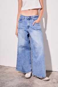 Jean Wide Leg Denim