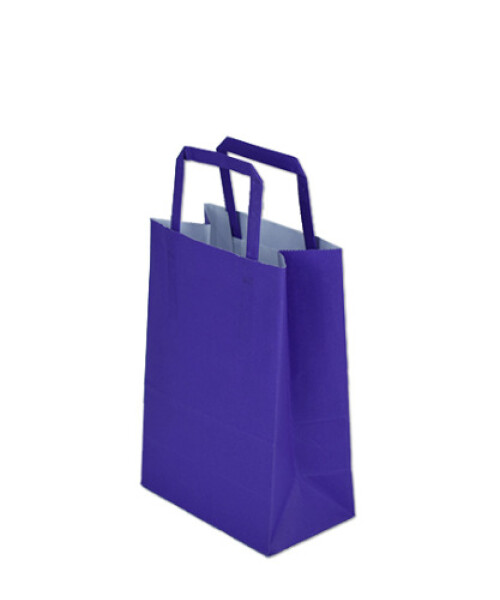 Bolsa lisa acuario 14x08x20 cm VIOLETA