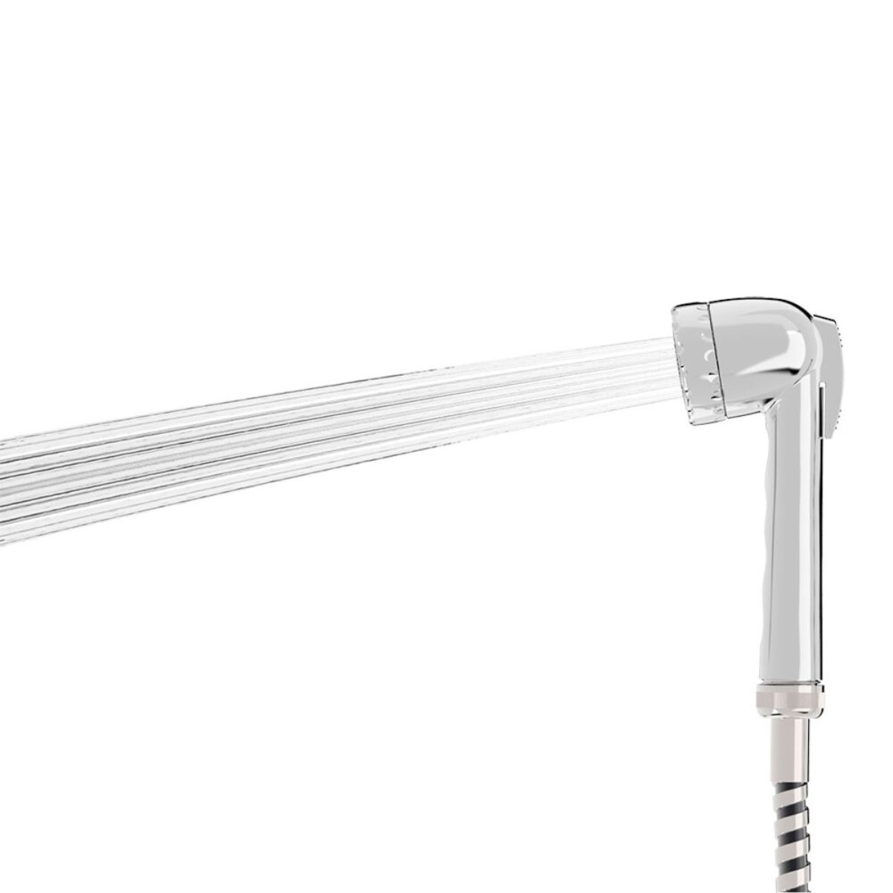 Kit ducha Higiénica con desviador y flex. inox Blukit Kit Ducha Higiénica Con Desviador Y Flex. Inox Blukit
