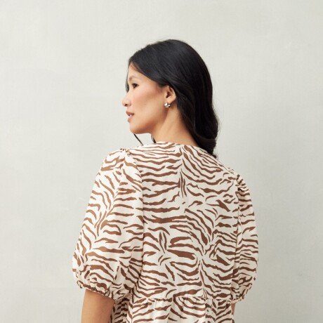 BLUSA WYNN PRINTED Almendra