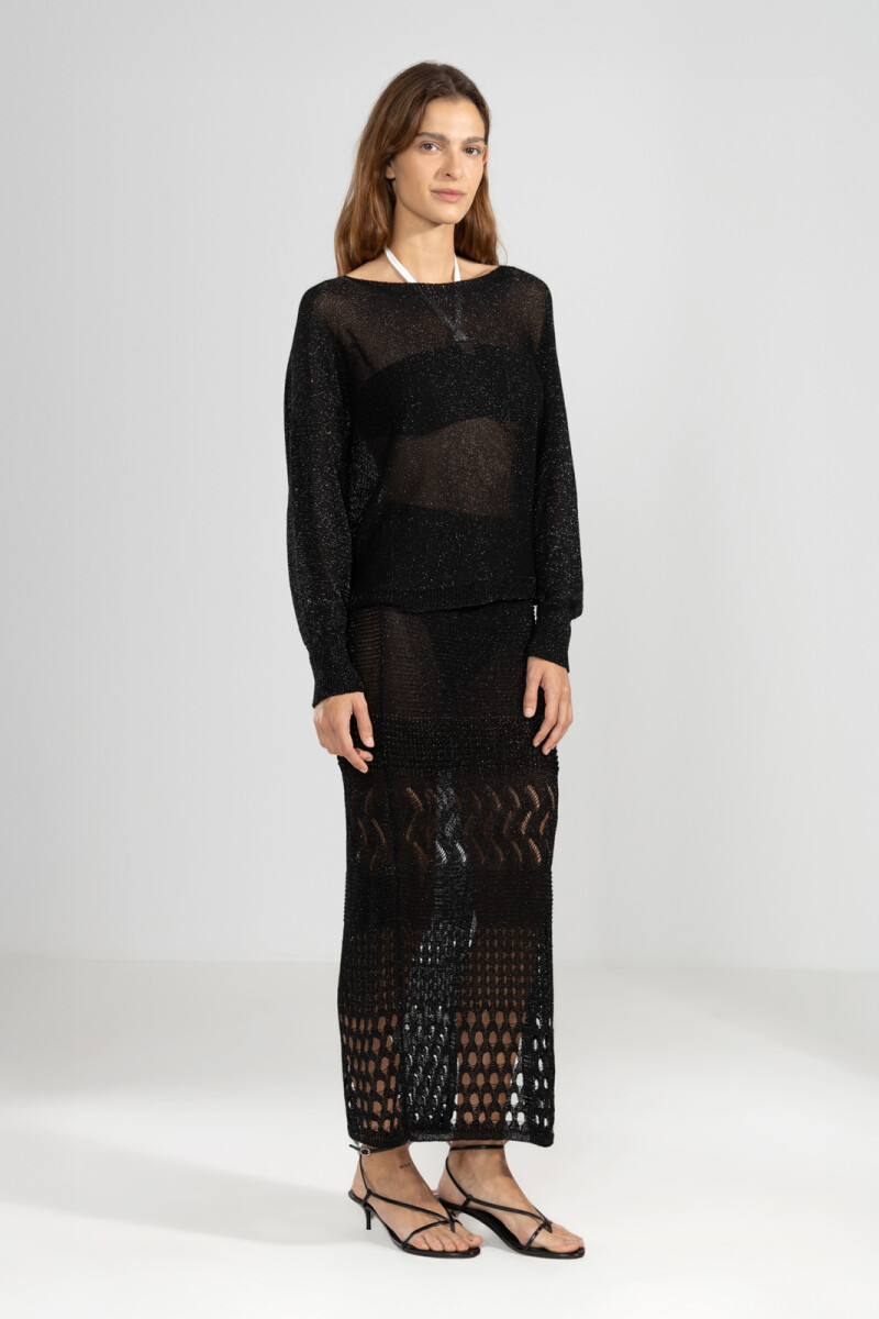 LU SKIRT Black