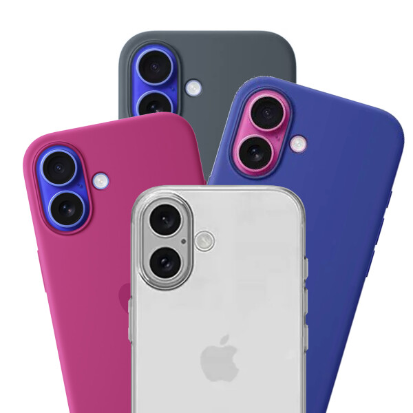 Funda De Silicona Apple Con Magsafe Para Iphone 16 CASE IPHONE 16 SILICONE CASE MAG FUCCIA