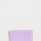 Ficheros Clasico Billeteras Fichero Doble Compartimiento - Violeta Lila