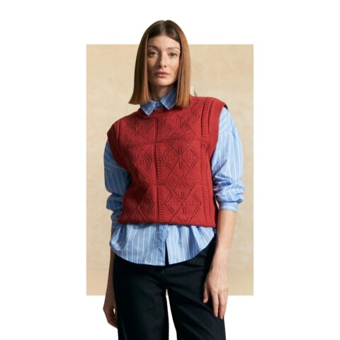 CHALECO LIVENSA S-XXL ROJO TABAS