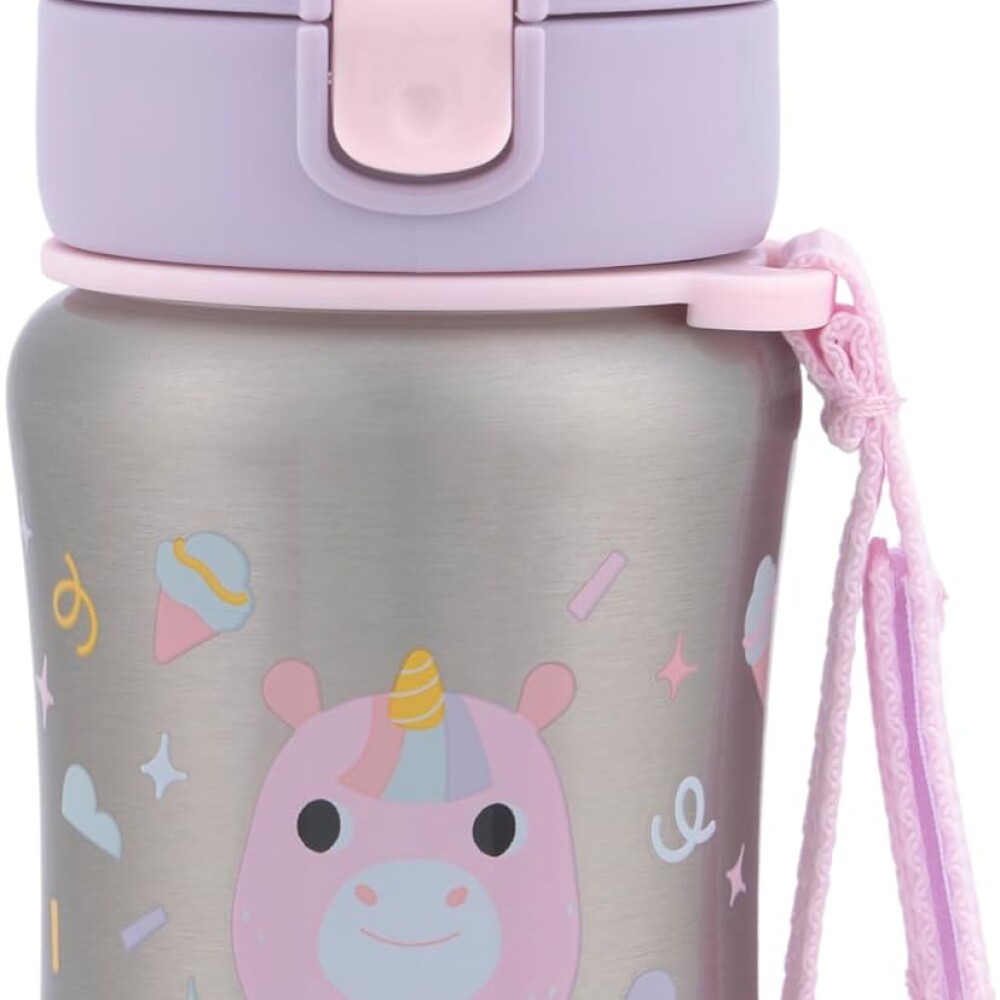Vaso skip hop SQUAD acero inoxidable unicornio
