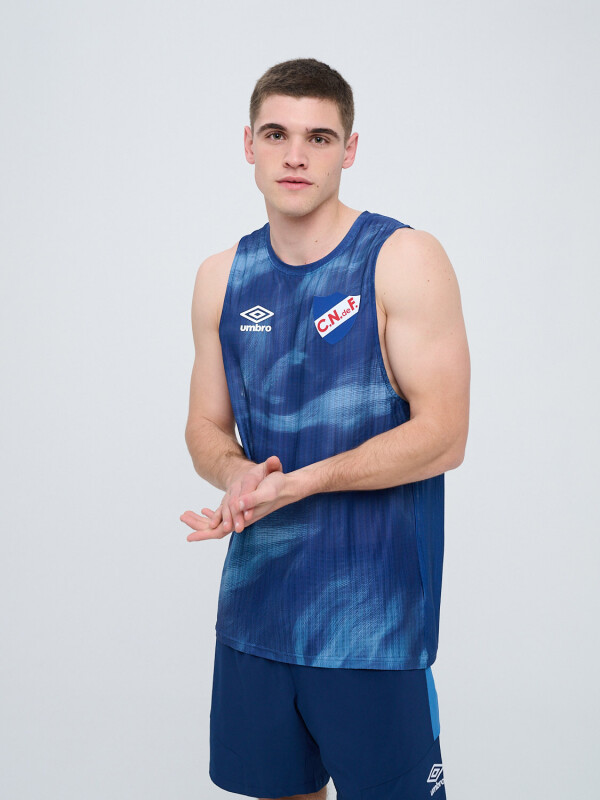 MUSCULOSA PRESS Nacional Hombre Azul Marino