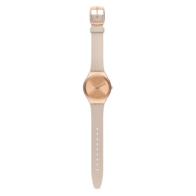 Reloj Swatch SYXG101 de silicona para mujer Rosé