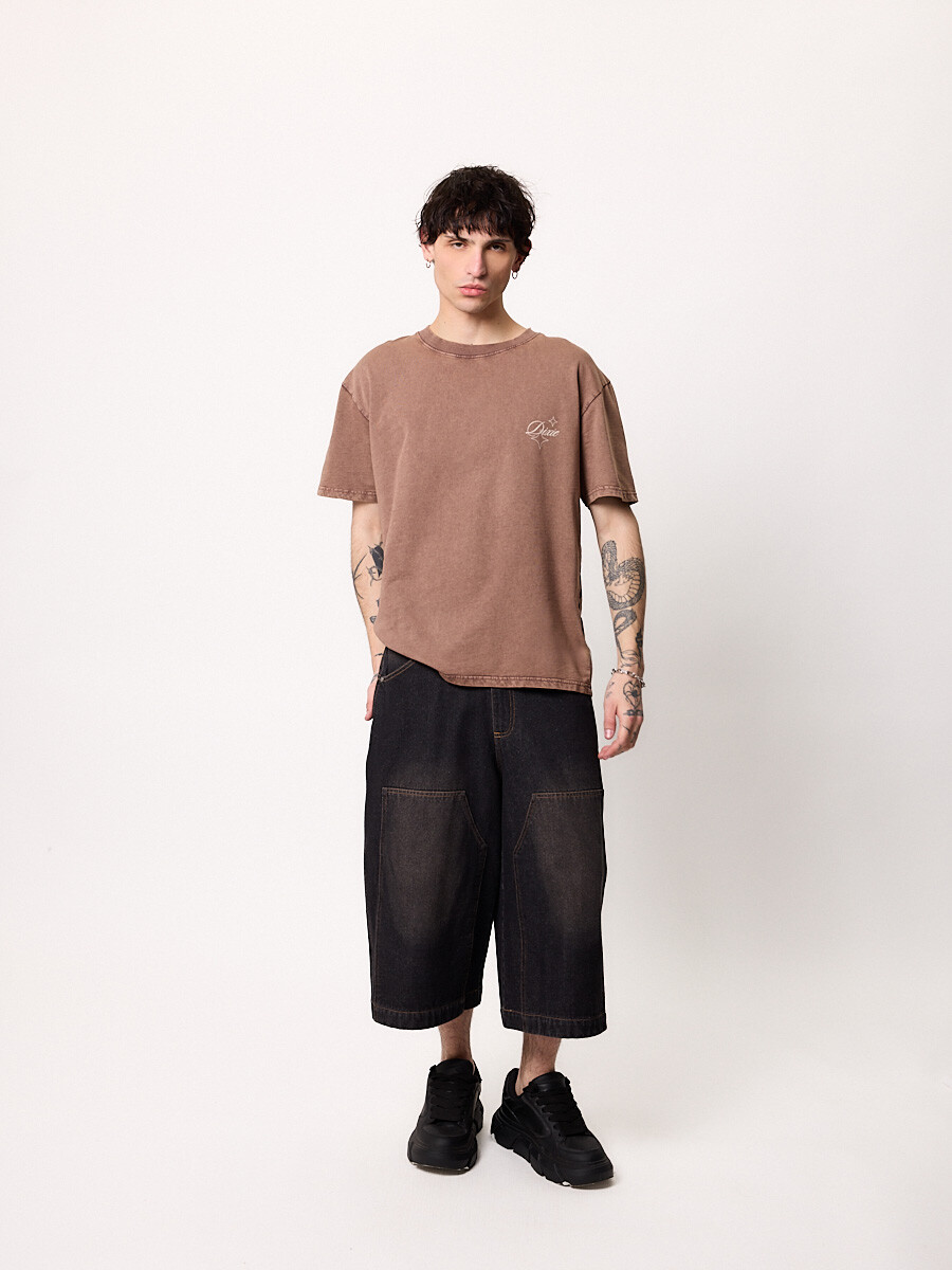 T-SHIRT M/C ANKOR DIXIE Tabaco