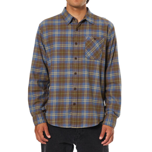 Camisa Katin Derek Flannel - Marrón Camisa Katin Derek Flannel - Marrón