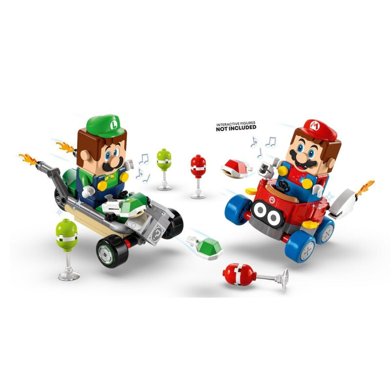 LEGO Super Mario 72034 Mario Kart Bebé Mario vs. Bebé Luigi LEGO Super Mario 72034 Mario Kart Bebé Mario vs. Bebé Luigi