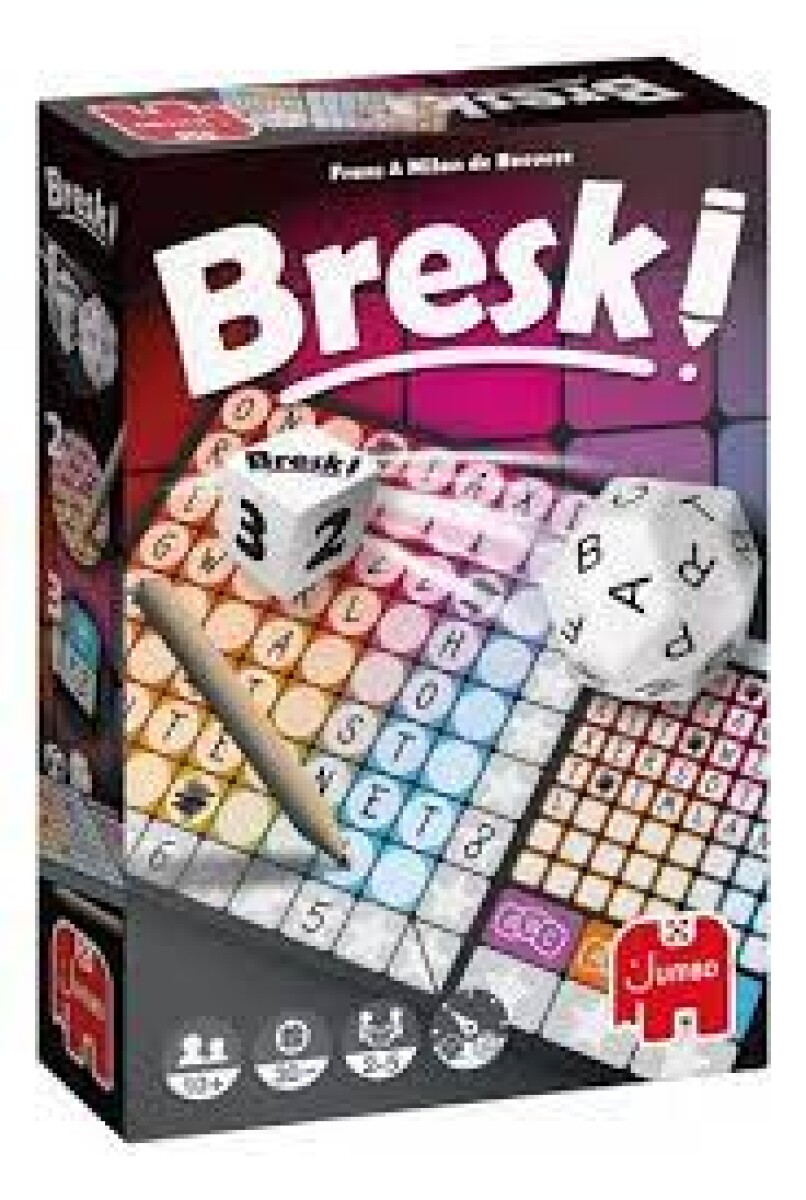 Jumbo - Bresk!, Juego de mesa de palabras a partir de 10 años 