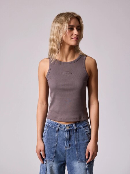 MUSCULOSA DIXIE LOREY GRIS