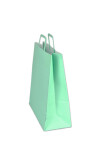 Bolsa lisa acuario 30x12x32 cm PASTEL AQUA