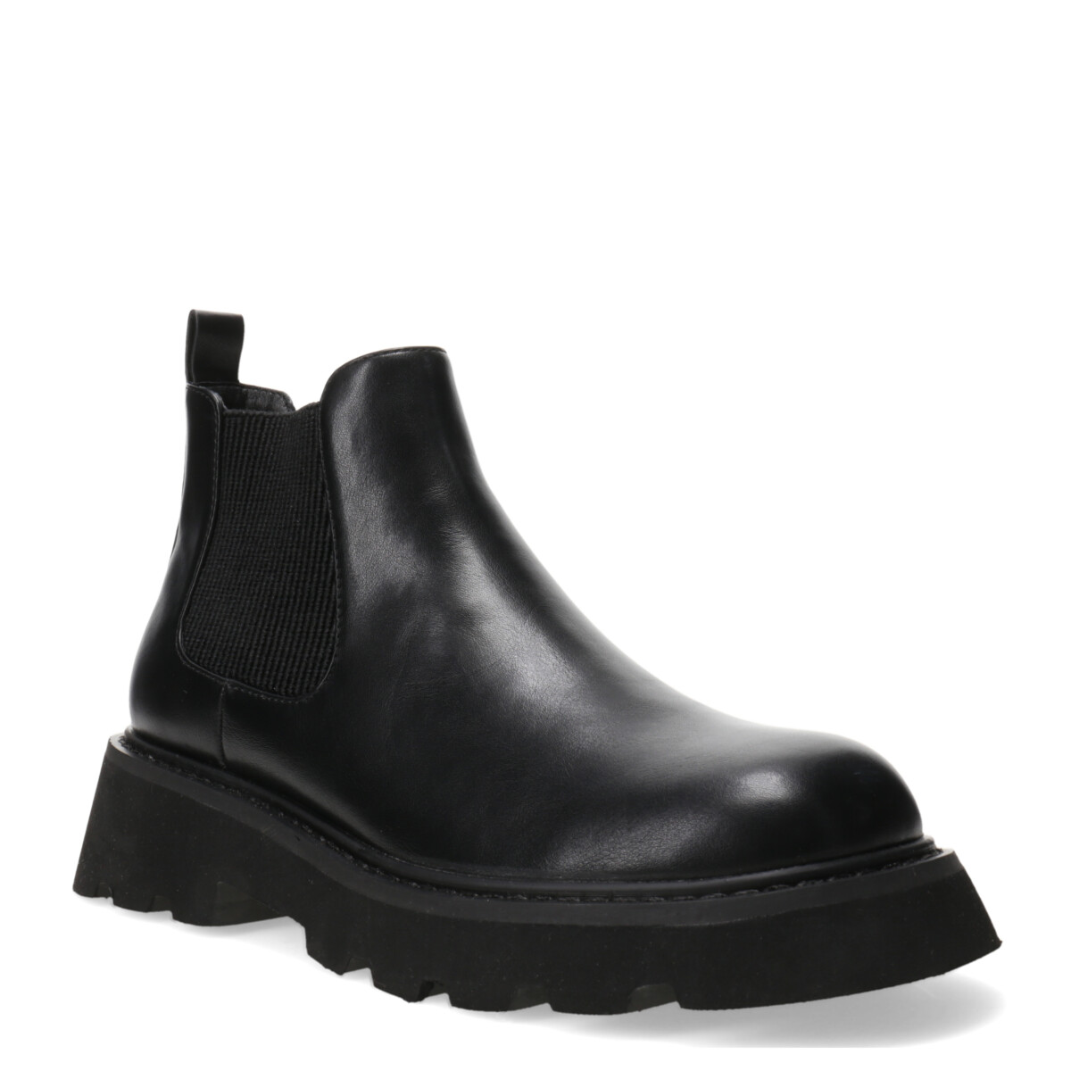 Bota de Mujer Miss Carol ROME tipo chelsea con elasticos laterales - Negro 