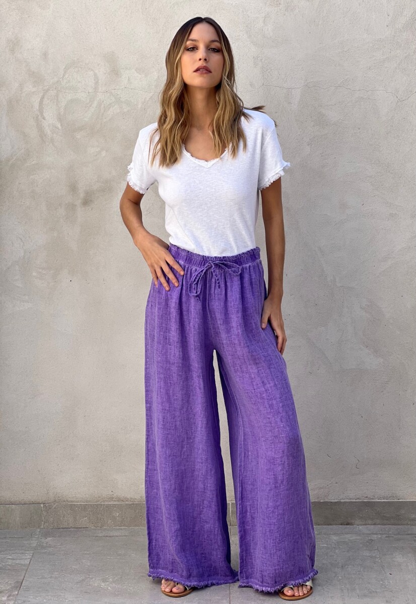 PANTALON VERBENA - VIOLETA 