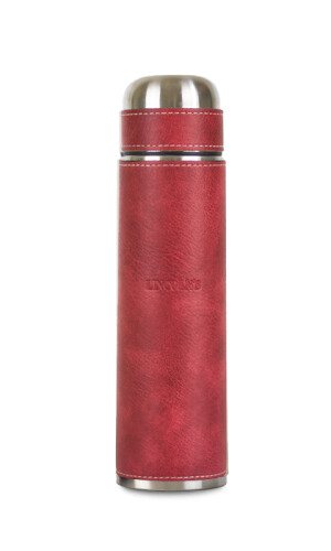 TERMO 1 LITRO ARIES URBANO ROJO CARMIN