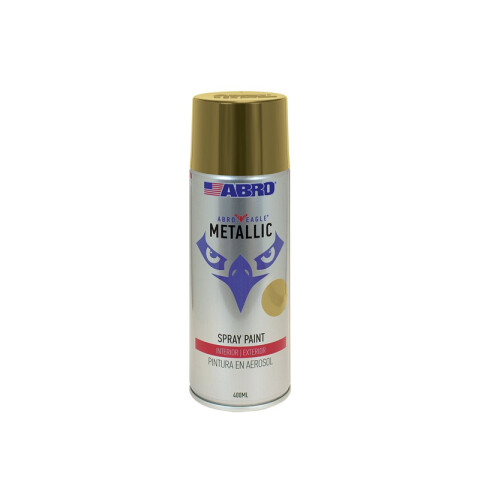 Esmalte color dorado metálico de 400ml ABR407