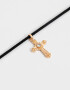 Chokers Con cruz Choker Con Cruz - Dorado