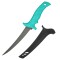 Cuchillo fileteador de acero inoxidable 9" Verde