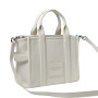 MARC JACOBS - THE LEATHER SMALL TOTE BAG Blanco