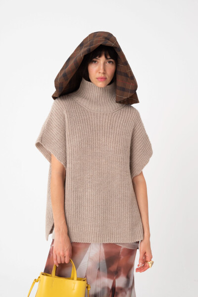 PONCHO Beige