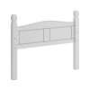 Respaldo Queen Madera Maciza 160cm - Blanco Respaldo Queen Madera Maciza 160cm - Blanco