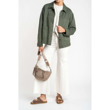 Cartera Gamuza Vegana Arena