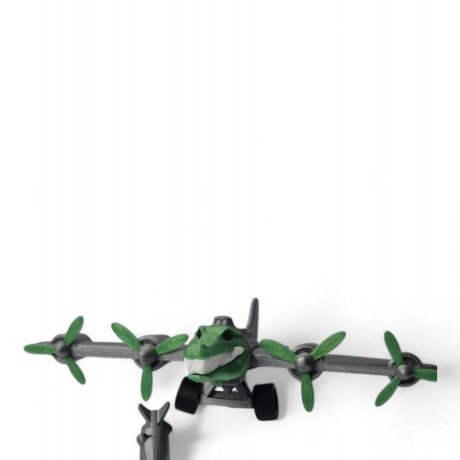 Figuras Articuladas Meme Italiano Brainrot Bombardiro Crocodilo