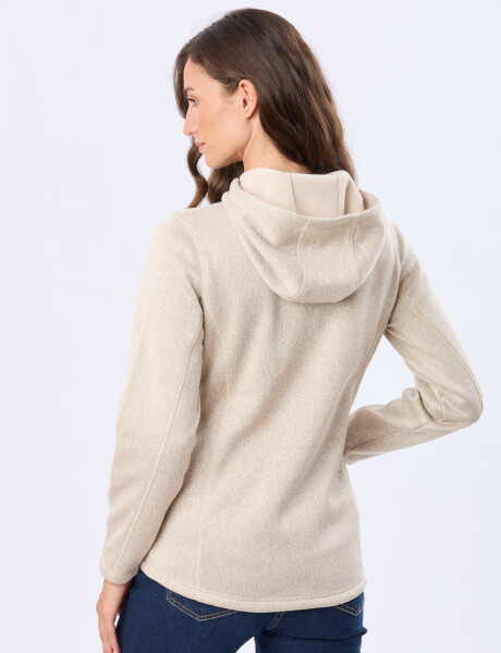 CAMPERA DE FELPA ESPECIAL Beige