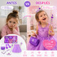 Set Disfraz Princesa Niña Corona Pollera Accesorios Cartera Set Disfraz Princesa Niña Corona Pollera Accesorios Cartera