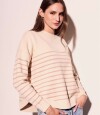 Sweater Rayado Mocha