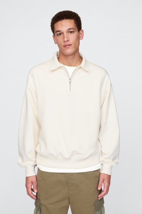 Buzo Polo Hombre Ivory Frost