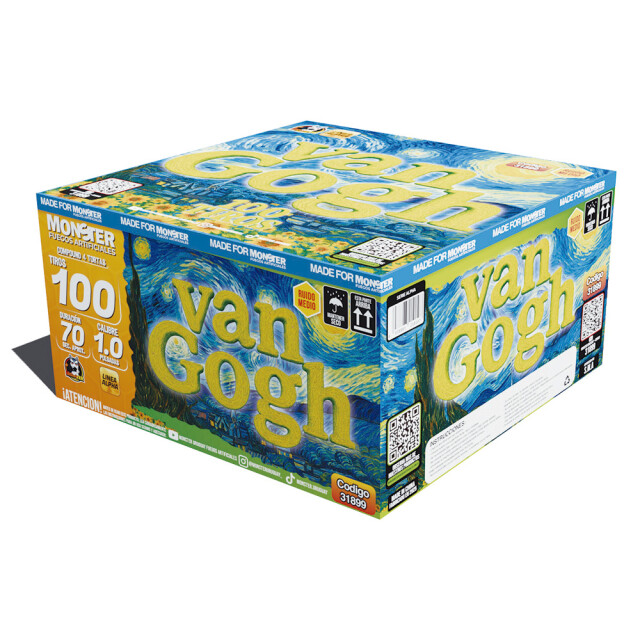 TORTA ALPHA MONSTER VAN GOGH 100T 70S TORTA ALPHA MONSTER VAN GOGH 100T 70S