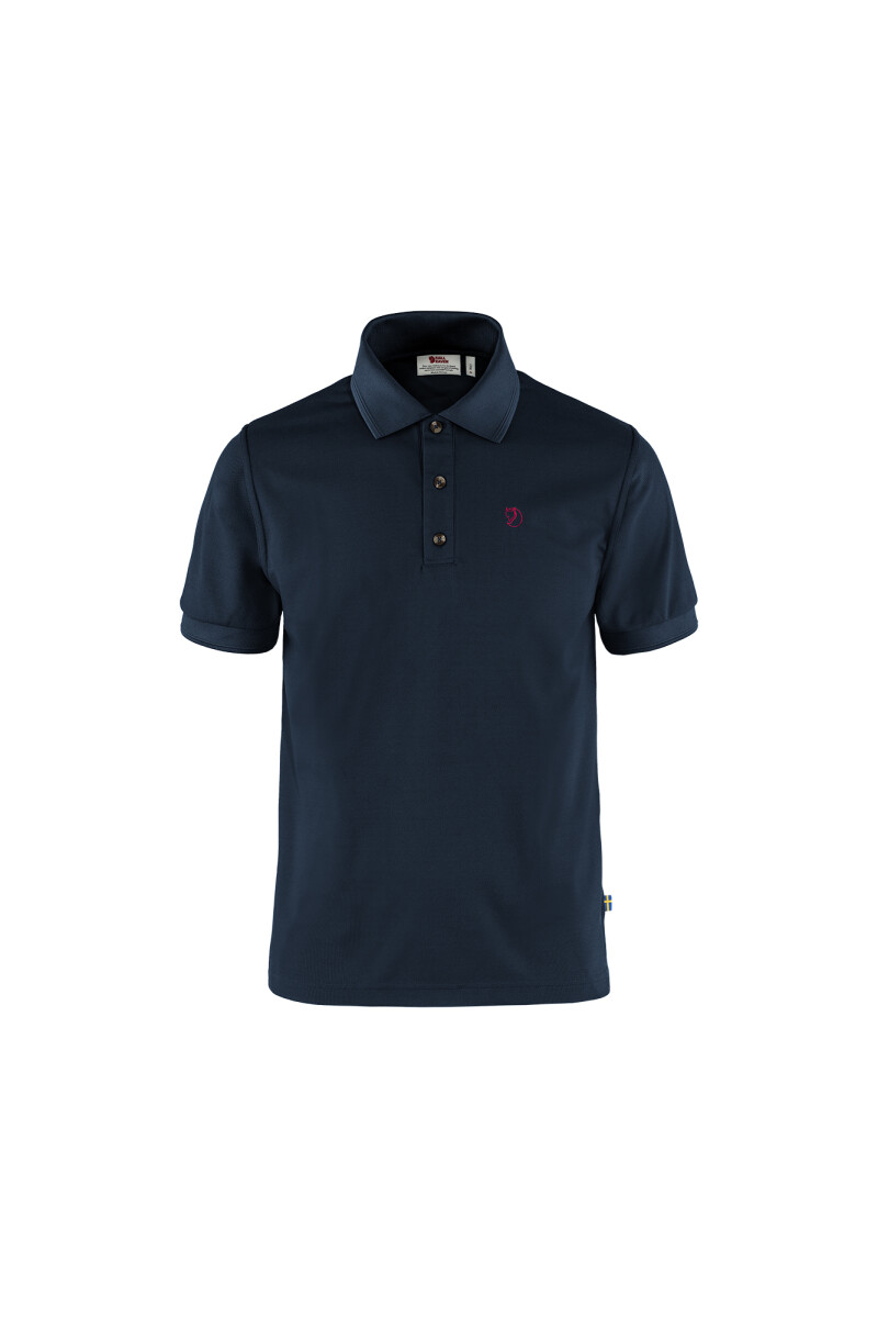 Crowley Pique Shirt M - Blueblack 