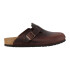 Zueco Boston Oiled Leather - Regular Marron