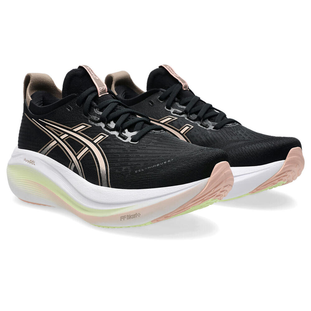 GEL Nimbus 27 - Mujer Black/brasileeze